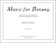 Music for Botany Percussion Quintet cover